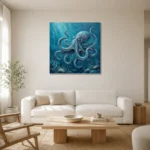 Premium Wall Art Kare Html Edition – UNDERWATER2806088 styled in a refined neutral interior