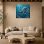 Premium Wall Art Kare Html Edition – UNDERWATER2806088 presented in a sophisticated home setting
