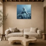 Premium Wall Art Kare Html Edition – UNDERWATER2806098 presented in a sophisticated home setting
