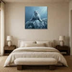 Premium Wall Art Kare Html Edition – UNDERWATER2806098 showcased in an elegant minimalist interior
