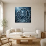Premium Wall Art Kare Html Edition – UNDERWATER2806099 styled in a refined neutral interior