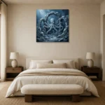 Premium Wall Art Kare Html Edition – UNDERWATER2806099 showcased in an elegant minimalist interior