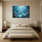 Premium Wall Art Yatay Html Edition – UNDERWATER2806101 showcased in an elegant minimalist interior