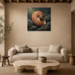 Premium Wall Art Kare Html Edition – UNDERWATER2806106 presented in a sophisticated home setting