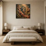 Premium Wall Art Kare Html Edition – UNDERWATER2806107 showcased in an elegant minimalist interior