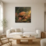 Premium Wall Art Kare Html Edition – UNDERWATER2806108 styled in a refined neutral interior