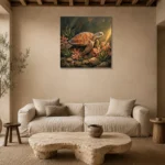Premium Wall Art Kare Html Edition – UNDERWATER2806108 presented in a sophisticated home setting