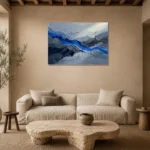 Premium Wall Art Yatay Html Edition – WABISABI2806021 presented in a sophisticated home setting