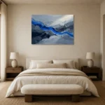 Premium Wall Art Yatay Html Edition – WABISABI2806021 showcased in an elegant minimalist interior