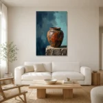 Premium Wall Art Dikey Html Edition – WABISABI2806033 styled in a refined neutral interior