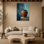 Premium Wall Art Dikey Html Edition – WABISABI2806033 presented in a sophisticated home setting