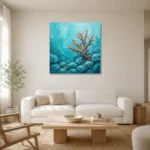 Premium Wall Art Kare Html Edition – WABISABI2806036 styled in a refined neutral interior
