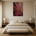 Premium Wall Art Dikey Html Edition – WABISABI2806060 showcased in an elegant minimalist interior
