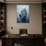 Premium Wall Art Dikey Html Edition – WABISABI2806068 displayed in a contemporary gallery-inspired room