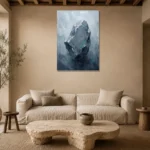 Premium Wall Art Dikey Html Edition – WABISABI2806068 presented in a sophisticated home setting