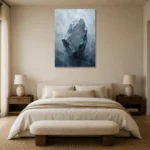 Premium Wall Art Dikey Html Edition – WABISABI2806068 showcased in an elegant minimalist interior