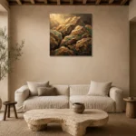 Premium Wall Art Kare Html Edition – WABISABI2806070 presented in a sophisticated home setting