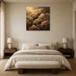 Premium Wall Art Kare Html Edition – WABISABI2806070 showcased in an elegant minimalist interior