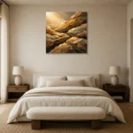 Premium Wall Art Kare Html Edition – WABISABI2806071 showcased in an elegant minimalist interior