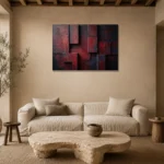 Premium Wall Art Yatay Html Edition – WABISABI2806074 presented in a sophisticated home setting