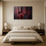 Premium Wall Art Yatay Html Edition – WABISABI2806074 showcased in an elegant minimalist interior
