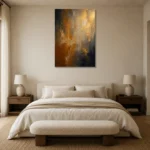 Premium Wall Art Dikey Html Edition – WABISABI2806076 showcased in an elegant minimalist interior