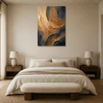 Premium Wall Art Dikey Html Edition – WABISABI2806077 showcased in an elegant minimalist interior