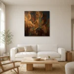 Premium Wall Art Kare Html Edition – WABISABI2806080 styled in a refined neutral interior