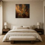 Premium Wall Art Kare Html Edition – WABISABI2806080 showcased in an elegant minimalist interior