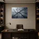 Premium Wall Art Yatay Html Edition – WABISABI2806083 displayed in a contemporary gallery-inspired room