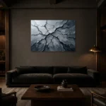 Premium Wall Art Yatay Html Edition – WABISABI2806083 shown in a warm modern interior