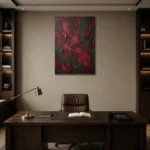 Premium Wall Art Dikey Html Edition – WABISABI2806085 displayed in a contemporary gallery-inspired room