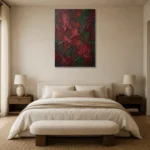 Premium Wall Art Dikey Html Edition – WABISABI2806085 showcased in an elegant minimalist interior