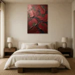 Premium Wall Art Dikey Html Edition – WABISABI2806087 showcased in an elegant minimalist interior