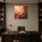 Premium Wall Art Kare Html Edition – WABISABI2806088 displayed in a contemporary gallery-inspired room