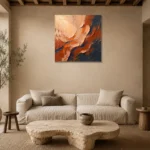 Premium Wall Art Kare Html Edition – WABISABI2806088 presented in a sophisticated home setting