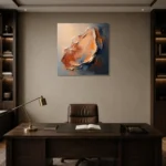 Premium Wall Art Kare Html Edition – WABISABI2806089 displayed in a contemporary gallery-inspired room