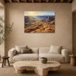 Premium Wall Art Yatay Html Edition – WABISABI2806091 presented in a sophisticated home setting