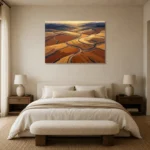 Premium Wall Art Yatay Html Edition – WABISABI2806093 showcased in an elegant minimalist interior