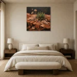 Premium Wall Art Kare Html Edition – WABISABI2806099 showcased in an elegant minimalist interior