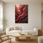 Premium Wall Art Dikey Html Edition – WABISABI2806103 styled in a refined neutral interior