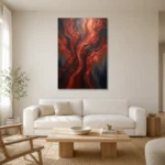Premium Wall Art Dikey Html Edition – WABISABI2806104 styled in a refined neutral interior